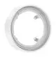 Hansgrohe-HG-Verlaengerungsrosette-rund-22-mm-Mattweiss-13624700 gallery number 1